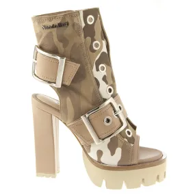 6069 Nando Muzi Sandals / Military Beige