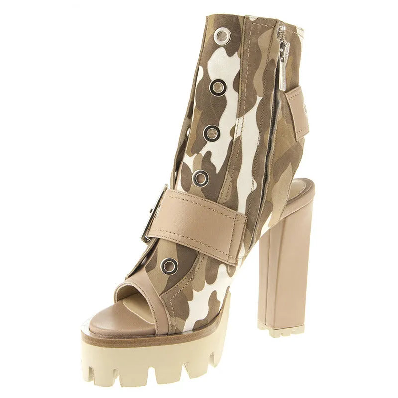 6069 Nando Muzi Sandals / Military Beige
