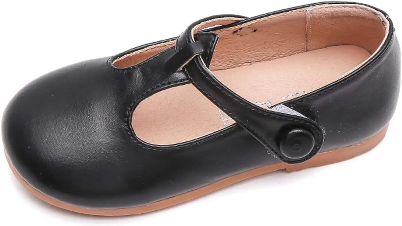 Baby Girl Princess Shoes Slip On Children's Soft-soled Baotou Anti-collision Sandals Soft-soled Dance Leather Shoes