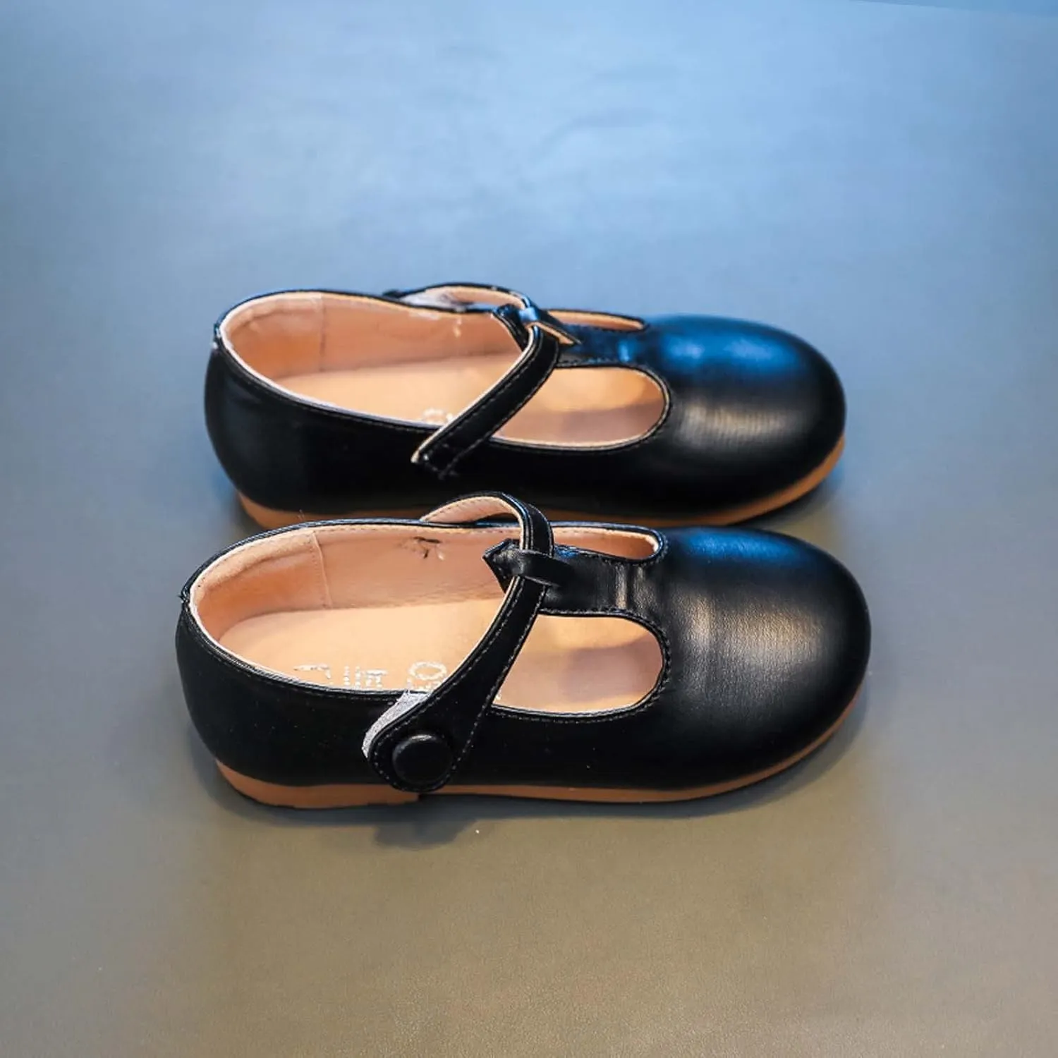 Baby Girl Princess Shoes Slip On Children's Soft-soled Baotou Anti-collision Sandals Soft-soled Dance Leather Shoes