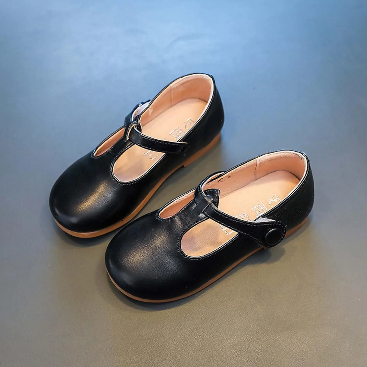 Baby Girl Princess Shoes Slip On Children's Soft-soled Baotou Anti-collision Sandals Soft-soled Dance Leather Shoes