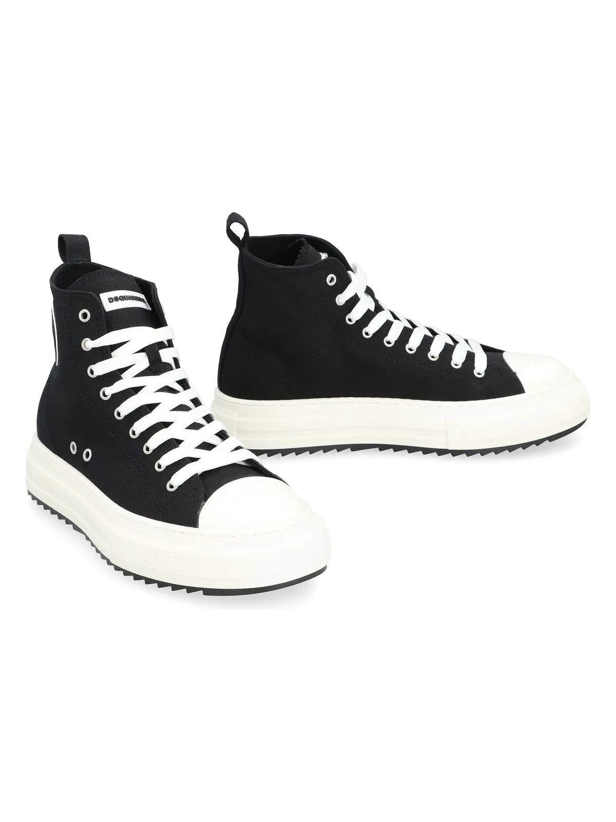 CANVAS HIGH-TOP SNEAKERS