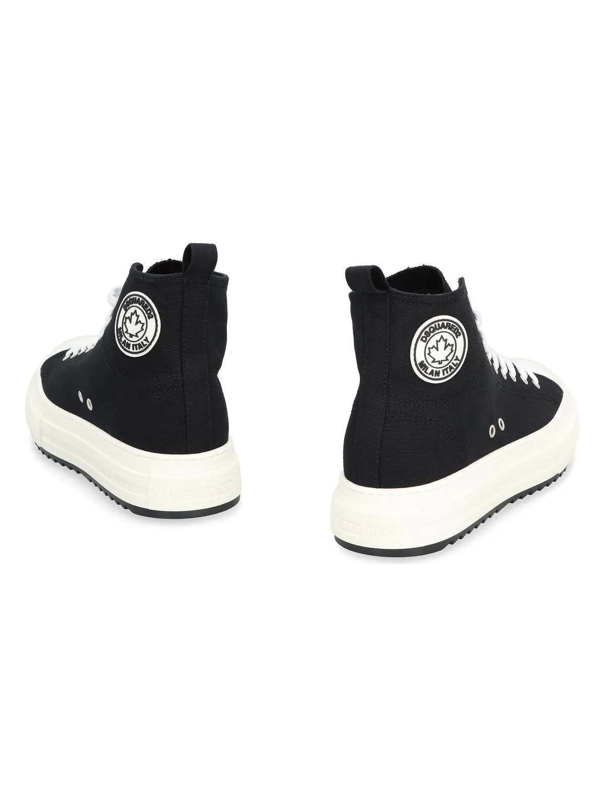 CANVAS HIGH-TOP SNEAKERS