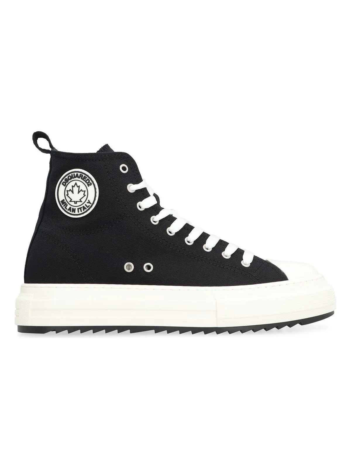 CANVAS HIGH-TOP SNEAKERS