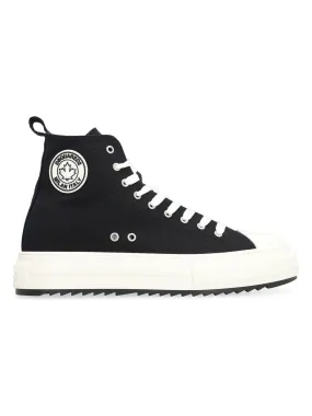 CANVAS HIGH-TOP SNEAKERS