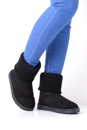 Classic Mini Sock Detail Boots