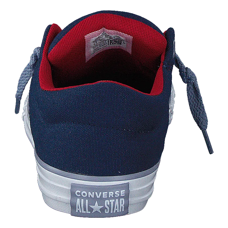 Ct All Star High Street Slip Navy/glacier Grey/white
