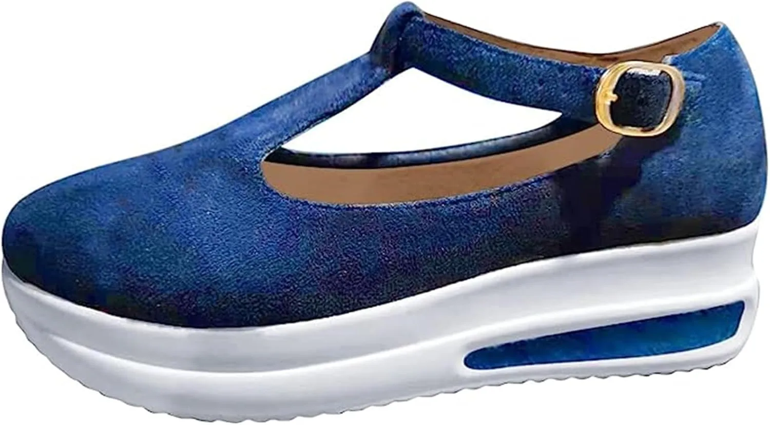 Lausiuoe Sneakers For Women Platform Slip On Low Top Canvas Shoes Casual Fashion Lightweight Comfortable Walking Flat Loafers