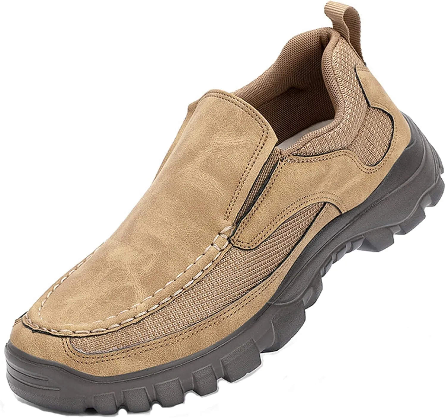 Loafers Shoes for Men Slip On Walking Shoes Lightweight Comfort Work Shoes Soft Penny Driving Shoes Size 6-10 US