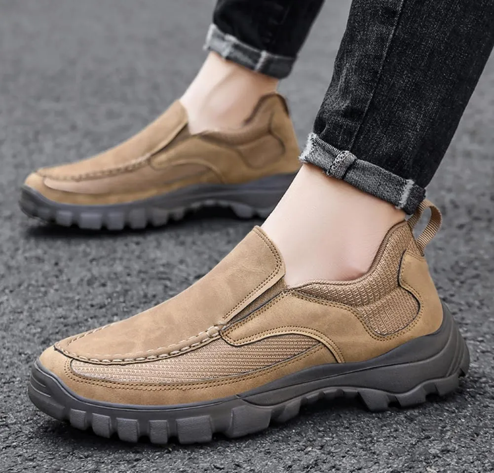 Loafers Shoes for Men Slip On Walking Shoes Lightweight Comfort Work Shoes Soft Penny Driving Shoes Size 6-10 US