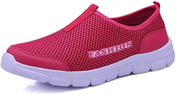 Mens Womens Breathable Walking Sneakers for Summer Sport Running Beach Vacation