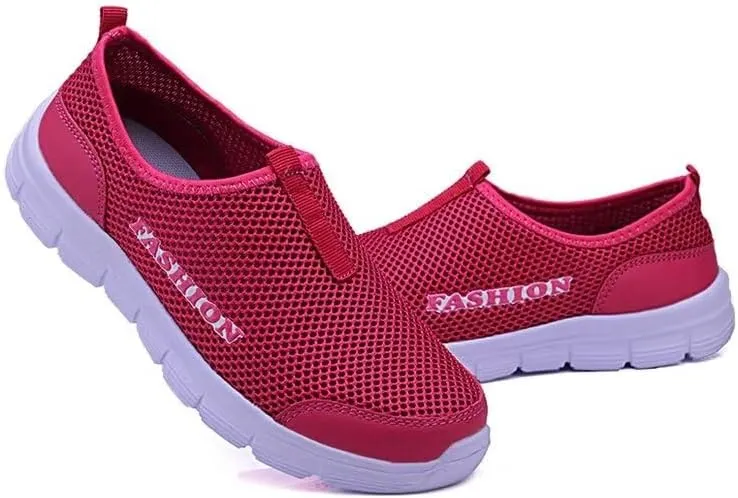 Mens Womens Breathable Walking Sneakers for Summer Sport Running Beach Vacation
